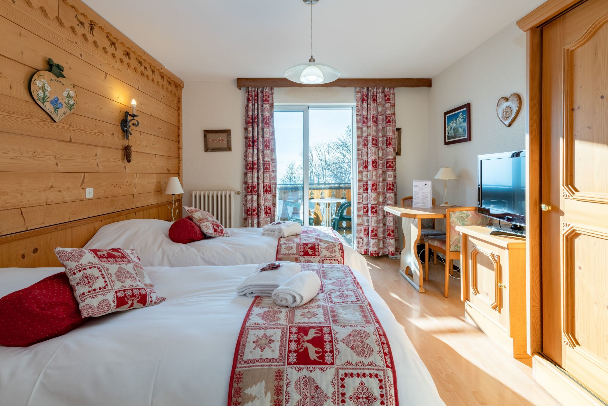 Hôtel Le Bois Joli - Chambre triple